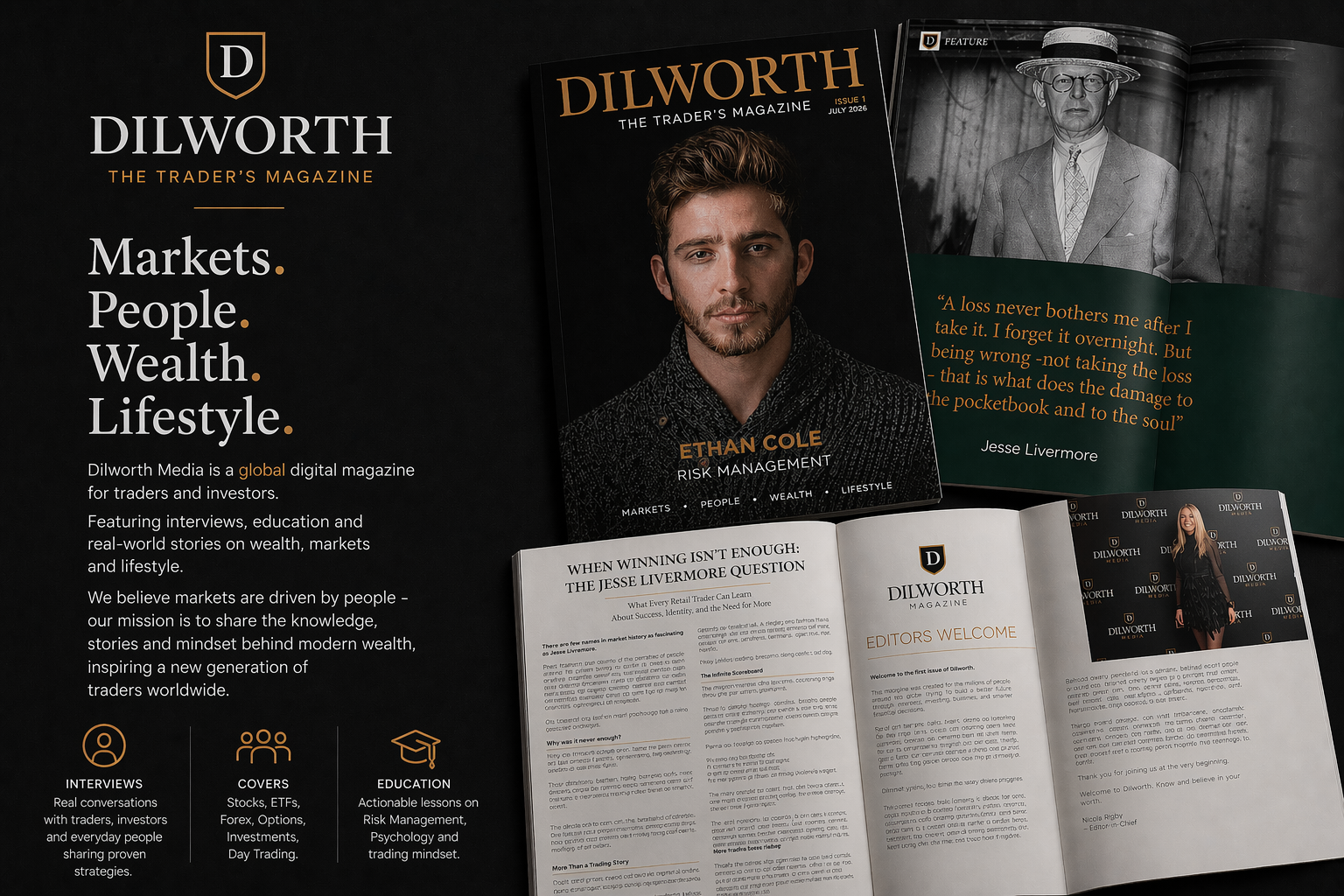 Dilworth - The Trader's magazine for traders and investors worldwide