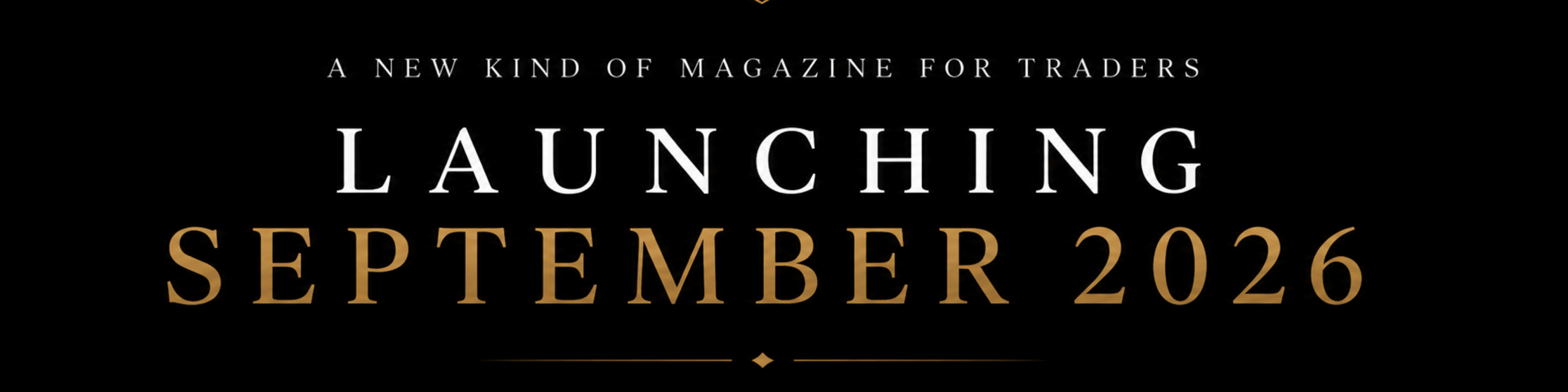 Launching September 2026
